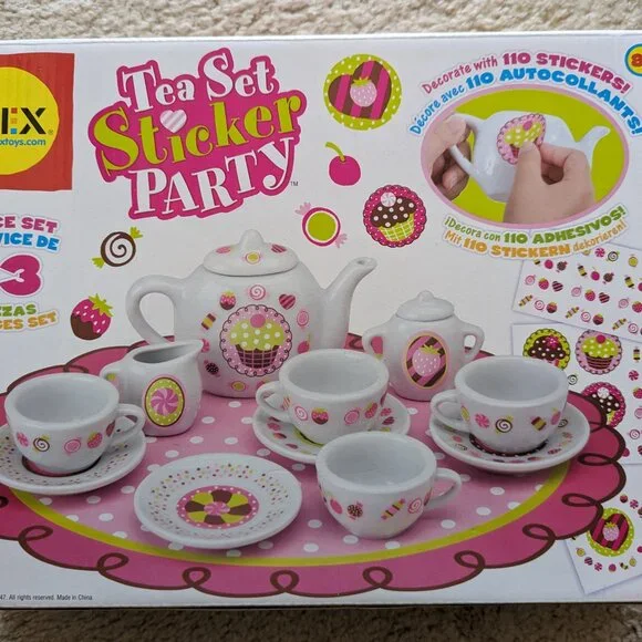 ALEX Tea Set Sticker Party - Picture 2 of 2